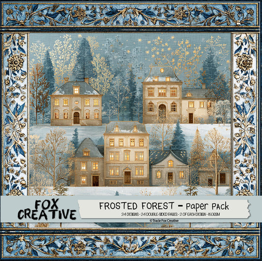 Frosted Forest – Winter Paper Collection £12.00 inc VAT (PLUS BONUS DIGITAL VERSION)